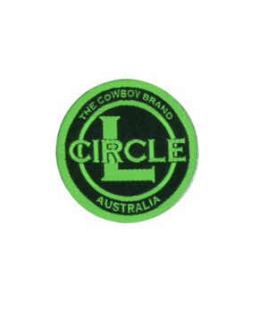 Circle L Hat Badges – Lime