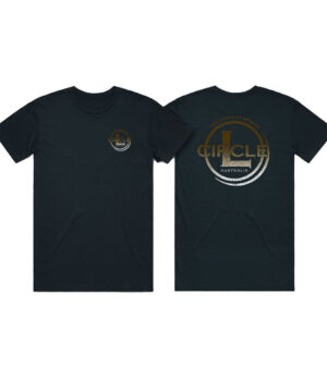 Circle L Mens Indigo Logo T-Shirt