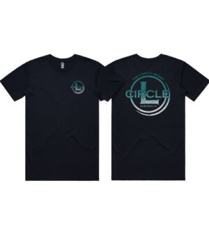 Circle L Mens Navy Logo T-Shirt
