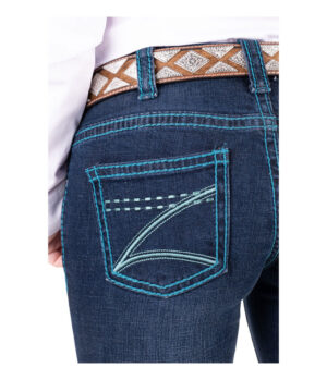 CIRCLE L DENIM – ‘Lizzy’ Bootcut Mid Rise Ladies Jeans