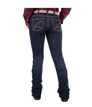 CIRCLE L DENIM – ‘MARIA’ Bootcut Mid Rise Ladies Jeans