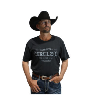 Circle L Mens Authentic T-Shirt – Black