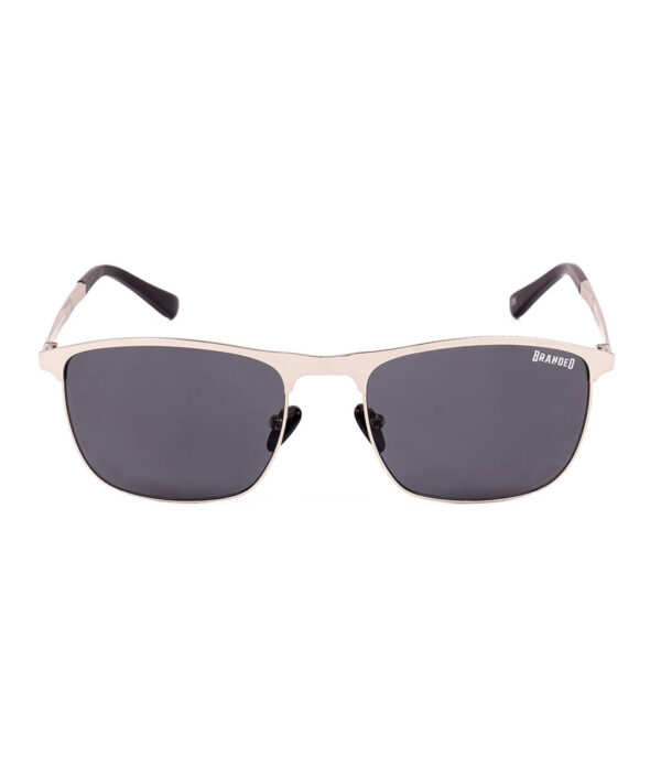 Branded Vision - Eclipse Matte Silver Sunglasses - Image 2