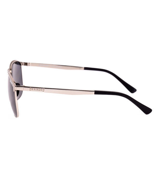 Branded Vision - Eclipse Matte Silver Sunglasses - Image 3