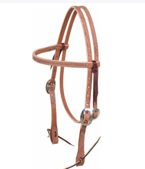 Roughout Bridle with Cart Buckle
