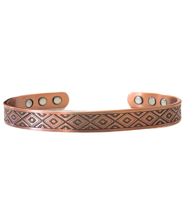 Diamond Aztec Copper Band