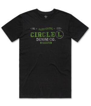 Circle L Mens Authentic T-Shirt Lime